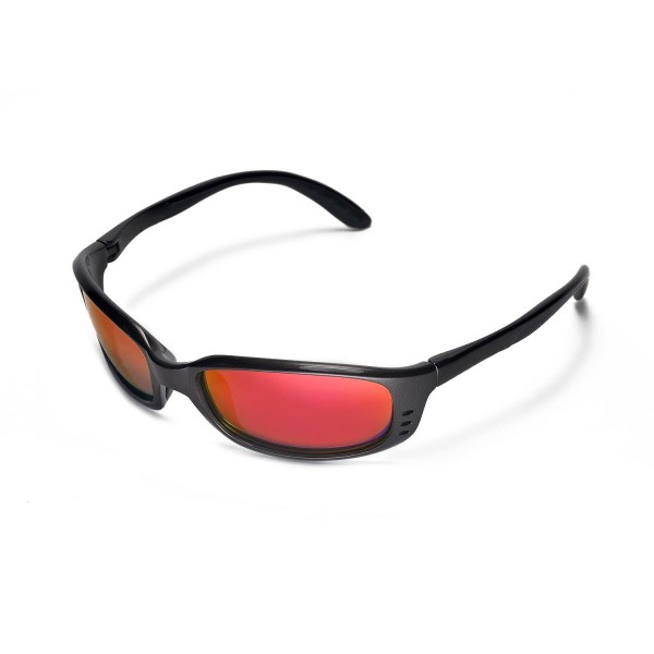 New Walleva Fire Red Polarized Replacement Lenses For Costa Del Mar